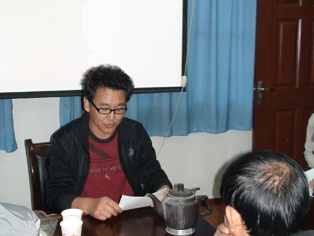 優(yōu)秀學(xué)員代表陳思秀發(fā)言