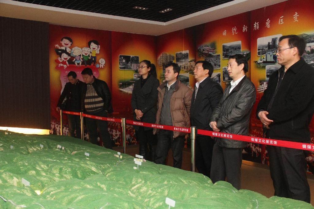 團省委領(lǐng)導(dǎo)參觀銅煤文... 